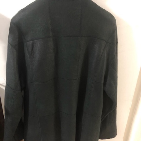 Werner Christ Authentic Black Reversible Shearling Coat - Picture 5 of 13